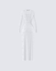 You won't have to cook or clean to get that ring when you wear this white maxi dress 🤍 Crafted from sheer lace fabric, this pull on style will have everyone getting down on one knee 😌 Down On One Knee, White Lace Maxi Dress, White Lace Maxi, White Maxi Dress, Black Off Shoulder, Dress Crafts, White Maxi, White Jersey, Lace Maxi