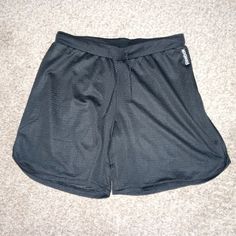 Brand New Without Tags Reebok Athletic Shorts 100% Polyester Black With Grey Reebok Logo On Left Leg Woman's Size Small Gray Athleisure Athletic Shorts For Streetwear, Moisture-wicking Comfortable Black Shorts, Comfortable Black Moisture-wicking Shorts, Comfortable Moisture-wicking Black Shorts, Comfortable Black Athletic Shorts For Gym, Stretch Black Athletic Shorts, Comfortable Stretch Black Athletic Shorts, Comfortable Black Gym Shorts, Comfortable Black Athletic Shorts With Elastic Waistband