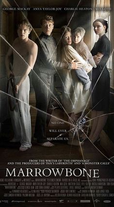 the movie poster for marrowbonee starring actors from left to right, person, person, and person