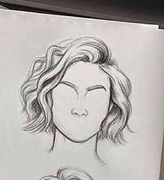 a drawing of a woman's face with her eyes closed