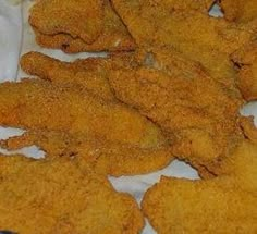 some fried food is sitting on a table