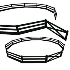 three black and white images of horses'stalls, one with bars on each side