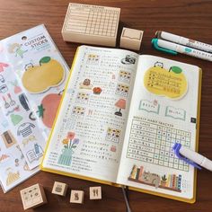 #bulletjournal #aesthetic #cute Journal Cute, Hobonichi Planner, Hobonichi Weeks, Cute Journals, Cute Planner, Bullet Journal Design Ideas, Bullet Journal Art, Planner Inspiration