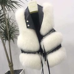 Item Type: Jackets & Coats Gender: Women Material: Faux Fur Collar: Turn-down Collar Sleeve Length: Sleeveless Package Includes: 1 x Vest Size Info: Size Bust (cm / inch) Length (cm / inch) S 100 / 39.37 40 / 15.75 M 104 / 40.94 42 / 16.54 L 108 / 42.52 43 / 16.93 XL 112 / 44.09 44 / 17.32 XXL 116 / 45.67 45 / 17.72 3XL 120 / 47.24 46 / 18.11 Fur Vest Women, Women's Waistcoat, Vest Style Women, Women Faux Fur Vest, Womens Waistcoat, White Fur Coat, Womens Faux Fur Coat, Office Fashion Women, Fur Coats Women