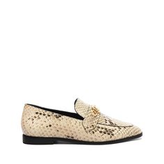 These Morgans are a sophisticated and bold loafer choice, featuring a rich snake-embossed leather pattern with a design accentuated by a gold-toned metal chain across the front, adding a touch of luxury and elegance. The sleek and polished finish makes these loafers versatile enough to be dressed up or down, making them a great addition to a well-curated wardrobe.
Materials: Leather Upper | Leather OutsoleHeel Type: FlatHeel Style: FlatToe Style: Round ToeClosure Type: Slip OnCounter Type: ClosedHeel Height: 0,8 In | 20 mmSKU: S2202500100003 Curated Wardrobe, Flats Sandals, Clear Heels, Leather Pattern, Pump Sandals, Leather Flats, Gold Tone Metal, Metal Chain, Embossed Leather