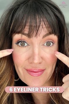 Eyes are the window to the soul. And they are one of my favorite things to play up when it comes to applying makeup! Our eyes are the first things people notice and focus on when we are communicating with one another. So enhancing them is key! Today, I'm sharing 6 eyeliner tips for aging eyes. #eyeliner #eyemakeup #beautyblogger #makeupartist Wrinkled Eyes Makeup, Aging Makeup Tips, Eyeliner On Older Women Eyes, Eyeliner Bigger Eyes, Eye Makeup After 50 Over 50, Makeup For Aging Eyes, Eye Makeup Wrinkles, Aging Eye Makeup, Eyeliner In Your 30s