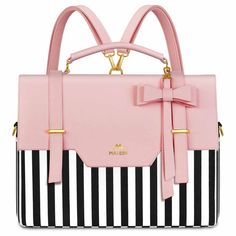 MATEIN-3-in-1-Convertible-Women-Backpack-Briefcase Kawaii Computer, College Laptop Bag, Briefcase For Women, Briefcase Backpack, Pink Laptop, Laptop Tote Bag, Laptop Bag For Women, Style Kawaii, Laptop Briefcase