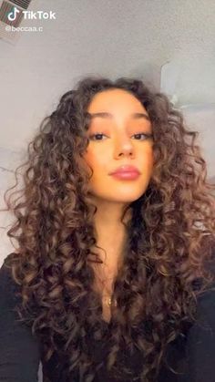 Best Haircut For 2c Curls, Curly Hair Layers Medium Natural Curls, Layers In Long Curly Hair, Naturally Curly Brunette Hair, Face Framing Curly Hair Natural Curls, Long 2c Haircut, 2c Curls Haircut, 2c Curls Hairstyles, 2c Curly Hair Haircuts Long