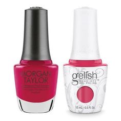 Harmony Gelish Matching Duo Gel/ Morgan Taylor Lacquer- Pick Color Morgan Taylor, Beauty Mark, Gel Lacquer, Soak Off Gel, Nail Polishes, Professional Nails, Look At You, Nail Lacquer