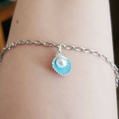 Seashell Anklet, Mom Daughter Jewelry, Ocean Theme Jewelry, Pearl Seashell, Bracelet Ocean, Music Note Necklace, Mom Daughter Gifts, Pearl Anklet, Beach Lover Gifts