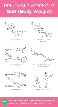 the printable workout guide for women