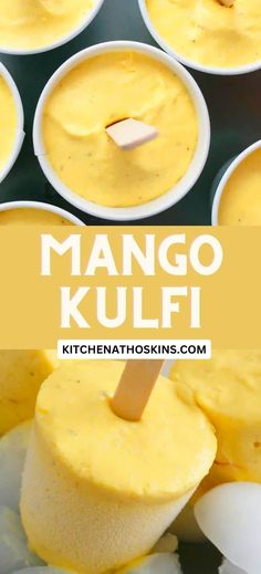 mango kulfi is an easy dessert made with only 3 ingredients and no ice cream