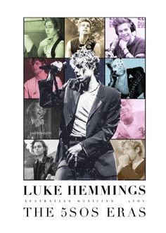 the cover of luke hemmings's album, the 50 seiras