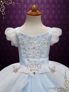 Cinderella Ball Gown, Cinderella Ballgown, Cinderella Dress For Girls, Cinderella Ball, Cinderella Dress, Vintage Formal Dresses, Disney Princess Dresses, Kids Gown, Cinderella Dresses