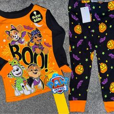 Brand New With Tags Paw Patrol Halloween Pajama Set Unisex Size 18 Months Long Sleeve Shirt & Pants Super Adorable Set Featuring The Paw Patrol Pups! Long Sleeve Sleepwear For Halloween Playtime, Playful Orange Sleepwear For Sleepovers, Playful Orange Long Sleeve Sleepwear, Playful Orange Loungewear Sets, Orange Long Sleeve Halloween Sets, Playful Orange Playwear Sets, Paw Patrol Halloween, Paw Patrol Pajamas, Paw Patrol Girl