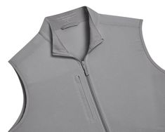 Our lightest and most breathable vest style, The Ventura was engineered specifically for warmer weather. This style utilizes our innovative AIRATION™ perforated fabric that provides stretch for the golf swing as well as hidden zippered chest and side pockets for utility. The perfect layering look on warm days when a shirt alone doesn't quite cut it. Functional Sleeveless Vest For Layering, Functional Layering Vest, Gray Sleeveless Vest For Outdoor, Casual Sleeveless Moisture-wicking Vest, Stretch Seamless V-neck Vest, Gray V-neck Vest For Workwear, Moisture-wicking Sleeveless Vest For Light Sports, Groomsmen Gifts Personalized, Polo Long Sleeve