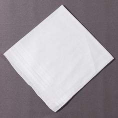 Perfect gift for gentlemen, grandfathers, fathers, dads, or anyone who enjoys a classic hankie. These handkerchiefs have the traditional look that men seek. Send your man out with the special touch of elegance and practicality these favorites provide. Measures 16.5" x 16.5" White 100% Cotton Hand-rolled hem and a traditional satin banded edge design. Includes standard monogram or font STANDARD MONOGRAMS : FONTS Elegant Solid Color Handkerchiefs For Gifts, Classic White Pocket Square For Formal Occasions, Classic Cotton Pocket Square For Formal Wear, Classic Cotton Pocket Square For Formal Occasions, Classic Cotton Pocket Square For Formal Events, Classic Wedding Pocket Square Handkerchief, Classic Cotton Formal Handkerchiefs, Classic Cotton Handkerchiefs For Formal Occasions, Classic Solid Pocket Square Handkerchief