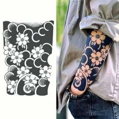 Tatuajes Irezumi, Traditional Japanese Tattoo Sleeve, Water Tattoos, First Time Tattoos, Japanese Tattoos For Men, Tattoo Japanese Style, Japanese Flower Tattoo, Kunst Tattoos