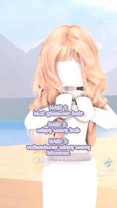 Blonde Hair Combos Berry Ave, Berry Avenue Codes Hair Combo, Berry Avenue Hair Combos, Hair Codes, Glamour Hair, Bloxburg Ideas, Wavy Bob Hairstyles, Bloxburg Decal Codes, Girl Code