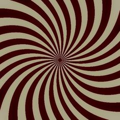 an image of a spiral design in brown and white colors, with the center being distorted