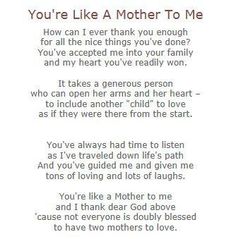 a poem written in the language of mother to me