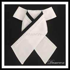 Dameron stock tie's are available in many fabric options from matte, satin, silk and brocades. Beautiful prints and custom trims will make you stand out in the show ring. From simple to exceptional, Dameron offers every competitor a style that meets their individual needs. Our stocks are available pre-tied with velcro closure for easy on and off. All ties are designed with body to stand properly under your jacket and not collapse like other ties. Available in Adult and child sizes. Hand wash or machine washable alone, cold water on gentle cycle, do not bleach, lay flat to dry. Warm iron if needed. Elegant White Sash For Formal Occasions, Elegant White Formal Neckwear, Elegant White Neckwear For Formal Occasions, Elegant Fitted Ribbon Tie, Elegant Formal Sash With Satin Finish, White Formal Sashes With Ribbon, Formal Fitted Ties With Ribbon Details, White Satin Sashes For Formal Occasions, Stock Tie