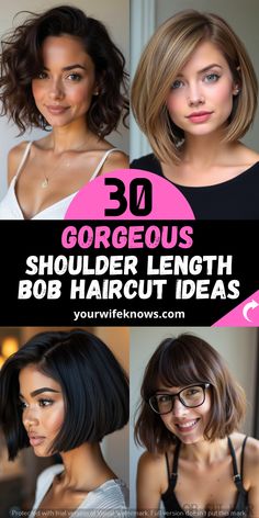 30+ Trending Shoulder-Length Haircuts You Need to See