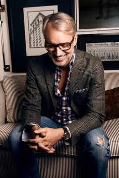 smart jackets Sport Coat With Jeans, Michael Bastian, Mode Hipster, Herren Outfit, Sharp Dressed Man, Mode Masculine, Well Dressed Men, Gentleman Style, Looks Style