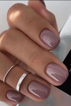 Natural Nails Manicure, September Nails, Subtle Nails, Cute Gel Nails, Chic Nails