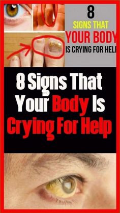 8 Signs That Your Body Is Crying Out For Help