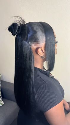 Half Up Half Down, Half Up, Hair Products, Hair Inspo, Hair Ideas, Wig Hairstyles, Wigs, Braids