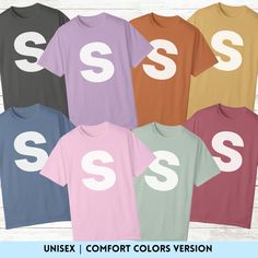 Presenting our cute matching comfort colors S costume shirts! 🎃 Give this cool and trendy t-shirt to your family and friends! 🎁 We can also print this on tote bag and mugs. Kindly check our shop for more info~ 😊 🌸 Features 🌸 -Unisex Sizing  -High-quality -Light and Soft Cotton Fabric -100% Cotton -Any props used in the photos are for aesthetic purposes only; not included in the purchase -Rolled sleeves in the photos are for styling purposes only 🌸 Wash and Care Instructions 🌸 -Turn inside out -Use Non-chlorine -Machine Wash - Cold -Tumble Dry - Low Heat -Iron, Steam, Dry - Low to Medium Heat -Do Not Dryclean -Do Not Iron the Design 🌸 Size 🌸 -Check our size chart in each products to see which is the best fit for you -Unisex Adult Sizing -Meaning they are not women's fitted shirts - Family Halloween Costume, Cousin Crew, Fitted Shirts, Cute Matching, Costume Shirts, Family Halloween Costumes, Rolled Sleeves, Costume Cosplay, Family Halloween