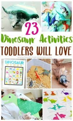 these dinosaur activities for toddlers will love