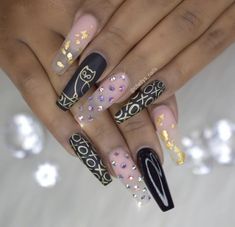 Nail Designs Clear Nails, Nail Designs Clear, Drake Nails, Concert Nails Ideas, Nails Creative, Clear Nail Designs, Drake Concert, Concert Nails, Pink Manicure