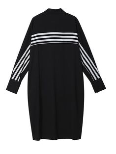 Sku CY-!35569 Material Polyester Style Loose , Long Sleeves Feature Striped , Split-joint Occasion Going out , Casual , Vintage Seasons Spring , Autumn Type Midi Dresses Color BLACK,WHITE Size FREE SIZE Size Chart: Please consult the size chart we provide for this item's measurements to help you decide which size to buy. Please note: There may be 1-3cm differ due to manual measurement. INCH Bust Length FREE SIZE 58.27 44.09 Midi Dresses, Free Size, Long Sleeve Tshirt Men, Colorful Dresses, Going Out, Size Chart, Chiffon, Midi Dress, Black White