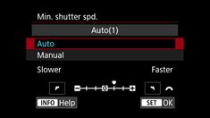 an image of a computer screen with the words auto manual and faster set ok on it