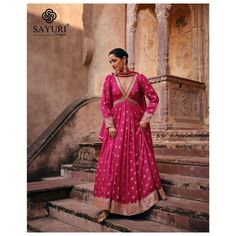 Order #APSARA VISCOSE JACQUARD SILK Suit @Rs 4610 Whatsapp on 9619659727 ArtistryC.in 

SAYURI DESIGNER APSARA (3 PCS)
42 SIZE STITCHED

5385 SERIES

FABRIC - PURE VISCOS JACQUARD SILK
( FRONT AND BACK EMBROIDERED ) 

SIZE: M, L, XL, XXL
PRICE: Rs 4610 +Shipping Extra Latest Salwar Kameez Designs, Kameez Designs, Long Gown, Embroidered Silk, Salwar Suits, Salwar Kameez