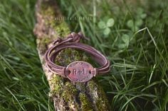 Boho Initial Leather Wrap Bracelet | Personalized Hand-Stamped Copper Customized Initial Jewelry Out Brown Jewelry, Cotton Drawstring Bags, Rustic Boho, Suede Cord, Key Necklace, Initial Jewelry, Leather Wrap Bracelet, Braided Bracelets, Polish Jewelry