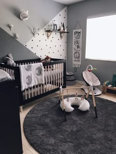 a baby's room is shown on the instagram