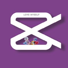 the cover art for love myself's album, which features an x - shaped