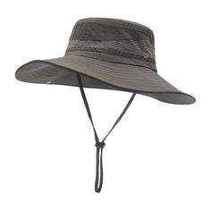 PRICES MAY VARY. Made of water resistant polyester, quick drying and lightweight, ideal for wearing in outdoors. Fits most head size of 58-60CM. Adjustable drawstring and elastic drawcord keep hat firmly in place at all the time. The wide-brim fishing bucket hat provides sun protection for your face. It also allows you to wear it in light rainy days. The eye-catching camo boonie hat adds a touch of military style to your look. With the side pop-in buckle for easy conversion to cowboy style to hi Jungle Hat, Fishing Bucket Hat, Fishing Bucket, Boonie Hat, Safari Hat, Mens Sun Hats, Hat Wide Brim, Women Camping, Fish Man