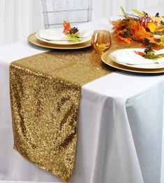 Glitz Sequin Table Runner Gold Sequin Table Runner Wedding, White Table Cover, Golden Birthday Parties, Gold Table Runners, Church Wedding Flowers, Sequin Table Runner, Sequin Table, Taffeta Fabric, Table Runners Wedding