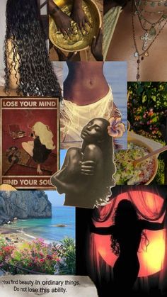 Brown Aura, Vision Collage, Black Femininity, Pretty Wallpaper Iphone, Summer Inspiration, Ethereal Art, Island Girl, Summer Wallpaper, Aesthetic Collage