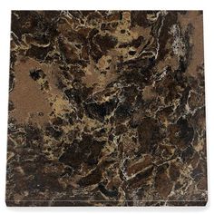 a marble tile with brown and black colors