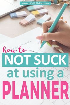 For beginners and those who have tried and failed to learn how to use a planner effectively, this guide will get you started step-by-step. Learn time management tips and tricks to plan your time effectively and remember what to do next! Getting organized with ADHD How To Use Planner, Using A Planner, Disc Planner, To Do Planner, Planner Tips, Work Planner, Planner Binder, Planner Inspiration, Book Writing