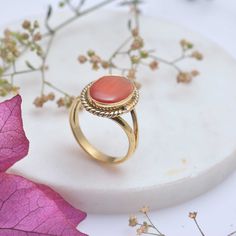 Handmade PRODUCT CODE:- HA1 Carnelian Ring,Orange Stone ring, Brass Ring,Vintage jewelry, Vintage rings,Wedding rings,Dainty ring,Unique Rings,Boho Rings,Gift for her Material:- Brass Gemstone:- Carnelian Size:- Any ♥We Crafted These in 100% Solid Brass These Simple Rings are perfect for any occasion. Then we lightly hammered and slightly polished to finish to keep a more matte finish~ Make a Statement with these minimal yet simple Unique Rings. ♥Please make sure it include the correct address b Dainty Natural Stone Promise Rings, Bohemian Stackable Open Rings For Wedding, Dainty Promise Ring With Natural Stones, Bohemian Open Stackable Rings For Wedding, Bohemian Opal Open Ring, Bohemian Gemstone Midi Rings For Gift, Bohemian Gemstone Promise Ring, Bohemian Opal Ring With Natural Stones, Bohemian Round Opal Ring With Natural Stones