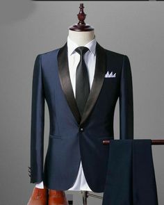 Suits Groom, Prom Tuxedo, Groom Wedding Dress, Blue Tuxedos, Wedding Outfit Men, Black Bridal, Tuxedo Dress