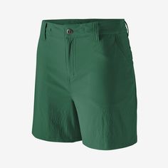 Versatile and comfortable, these hiking shorts are made of 96% NetPlus® postconsumer recycled nylon made from recycled fishing nets to help reduce ocean plastic pollution/4% spandex plain weave; with a durable water repellent (DWR) finish made without perfluorinated chemicals (PFCs/PFAS) to resist light moisture. The inseam is 5; also available in a 7 inseam. Ocean Plastic Pollution, Patagonia Outfit, Shorts Outfits Women, Backpacking Tent, Fishing Nets, Hiking Shorts, Plastic Pollution, Hiking Women, Short Socks