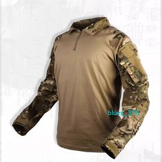 ad eBay - We will do our best to solve your problem as soon as possible. 100% New Condition and High Quality. In general, We answer. Country/Region of ManufactureChina. Size; S/M/L/XL/XXL. Military Style Khaki Top For Outdoor Activities, Khaki Techwear Tops For Outdoor, Camouflage Long Sleeve Tops For Outdoor Activities, Long Sleeve Camouflage Tops For Outdoor Activities, Tactical Long Sleeve Tops For Outdoor, Moisture-wicking Techwear Tops For Outdoor, Combat Shirt, Training Shirt, T Shirt Picture