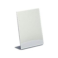 a white square object on a white background